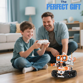 PIVONAX STEM Robotics Kit durable ABS construction withstands active, long-lasting play