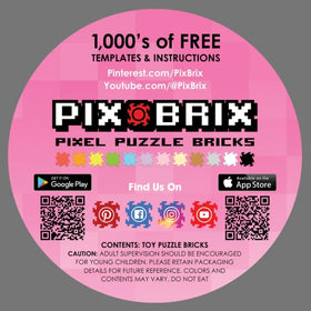Pix Brix ideal gift for pixel art lovers and puzzle enjoyers