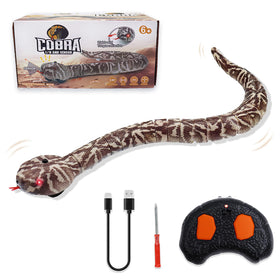Pixibond remote-control snake toy offers lifelike slither for playful pranks and demonstrations.