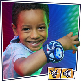 PJ Masks Catboy Power Pack wristband with lights and sounds boosts play immersion.