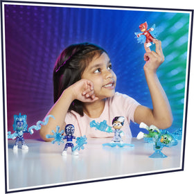 PJ Masks icy-accessories provide cool items to hold or wear during play.