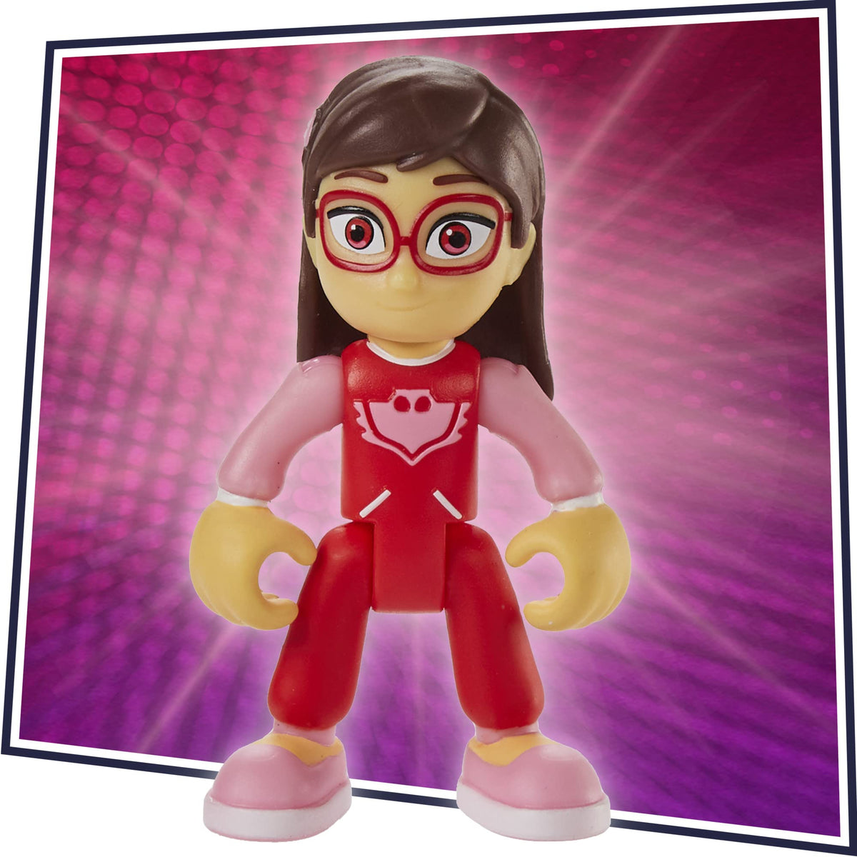 Kids wearing Owlette wristband during action-filled pretend play