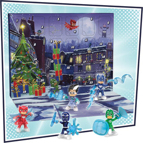 PJ Masks translucent ice pieces glow and extend pretend play.