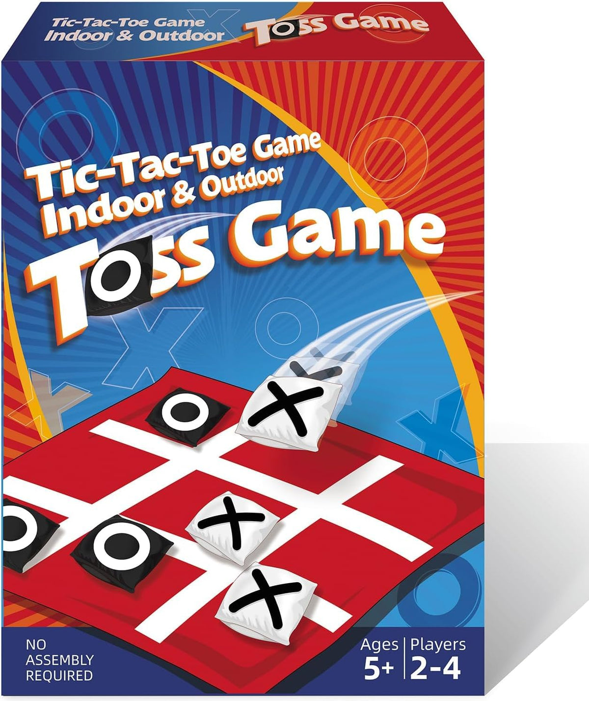 PJDRLLC giant tic tac toe board on the lawn for outdoor family fun