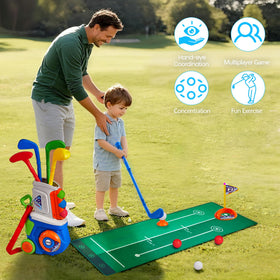PJG Toddler Golf Set balls reduce choking risk with 1.8-inch design.
