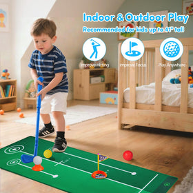 PJG Toddler Golf Set holes support kid-sized target play.
