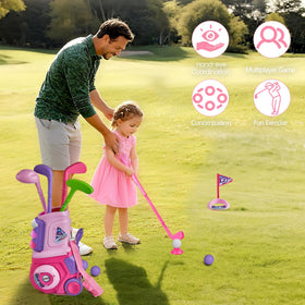 PJG tees help kids practice stance and swing with stability