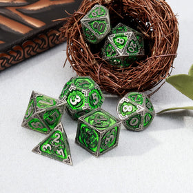 PJOY D26 metal green DND die with clear numerals