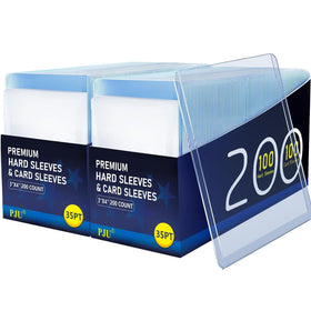 PJU 400 hard sleeves collection pack keeping trading cards protected and visible
