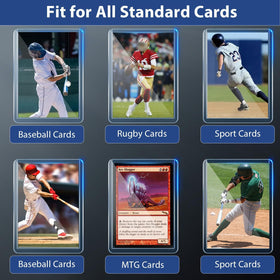 PJU baseball and sports card protectors providing reliable long-term storage