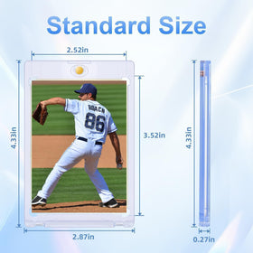 PJU hard plastic protector shields cards from water, dust, and scratches.