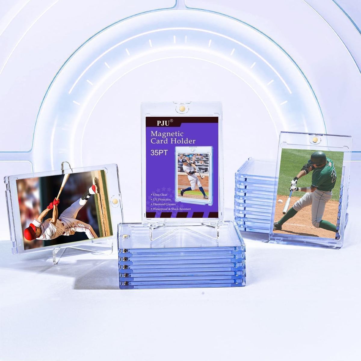 PJU standard card fit for most trading cards.