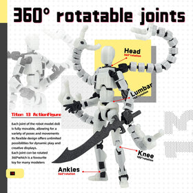 PkghoKids T13 collectors display toy highlights poseability for photos.