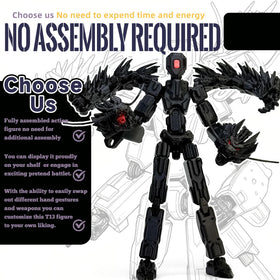 PkghoKids T13 desktop-display-ready figure ideal for shelves and desks.