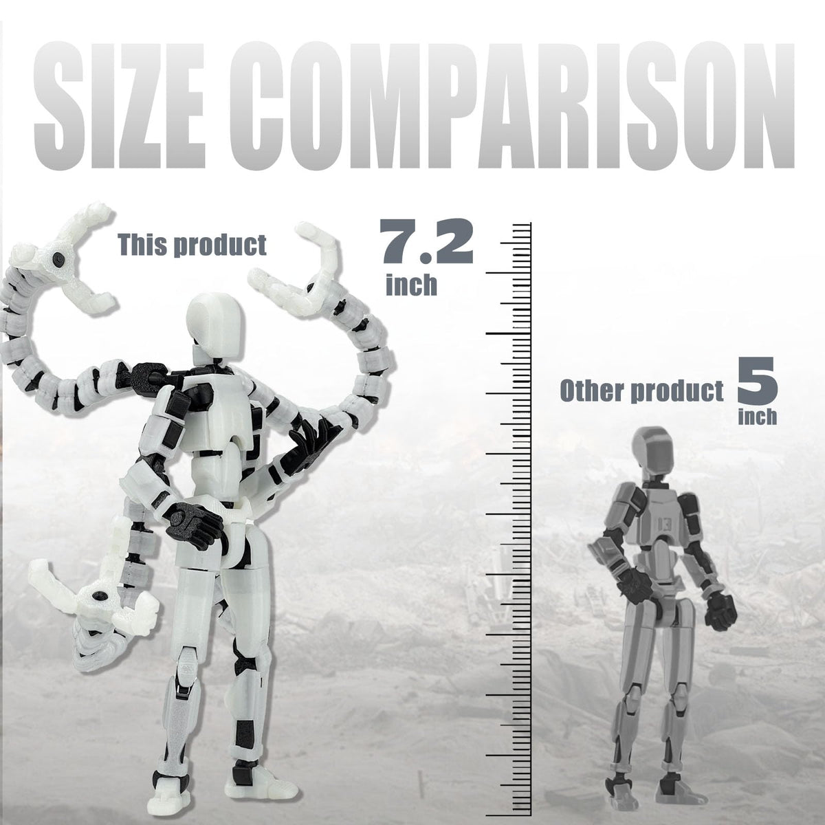 PkghoKids T13 fully articulated joints enable natural poses