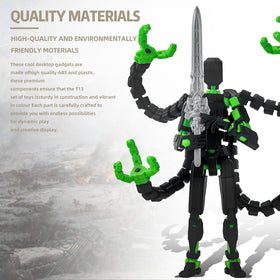 PkghoKids T13 hand-types and weapon options enabling creative setups.