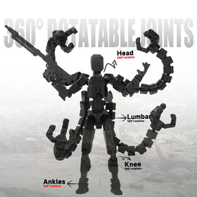 PkghoKids T13 Nova, five weapons included, customizable character for play.