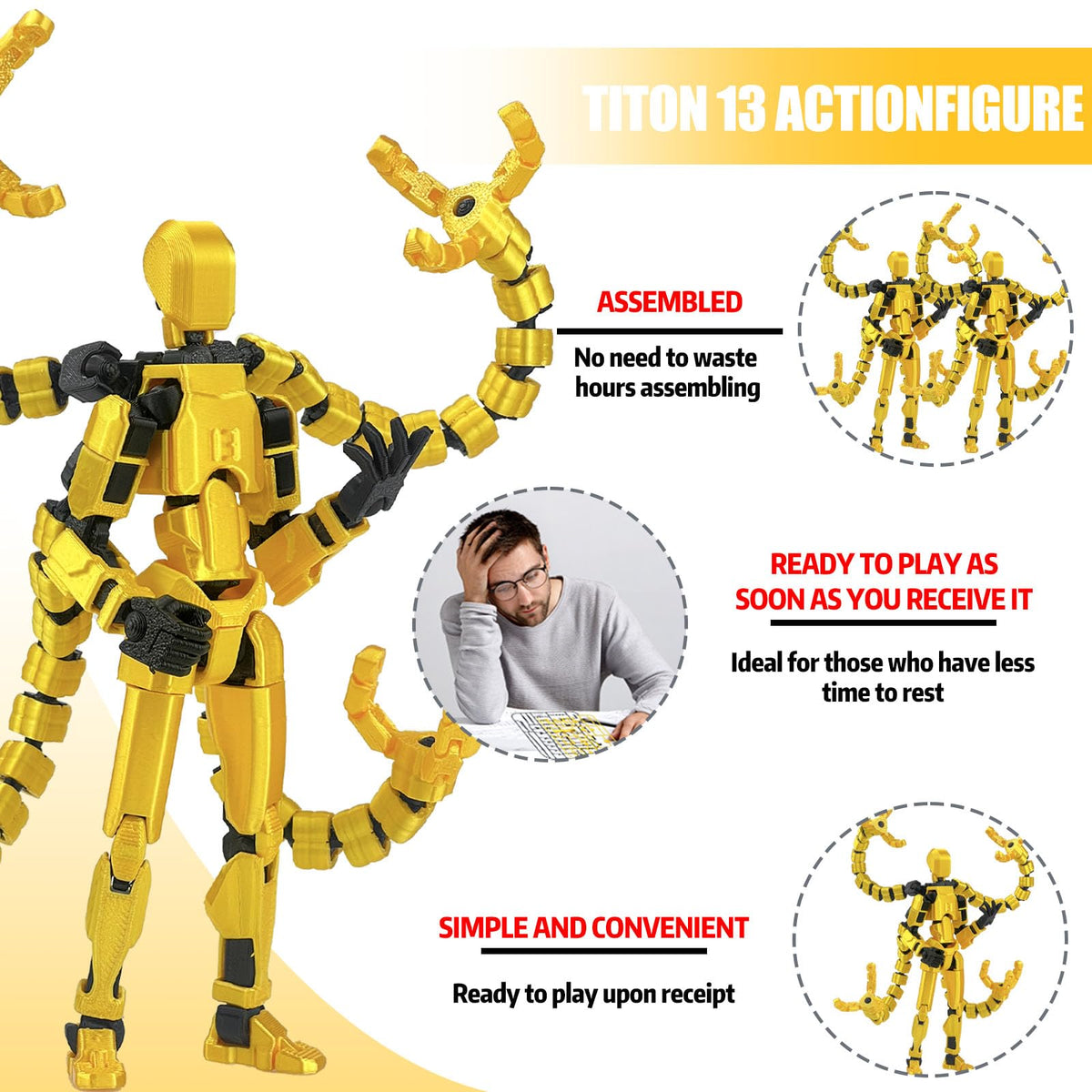 PkghoKids T13 PETG material close-up highlighting durability and color.