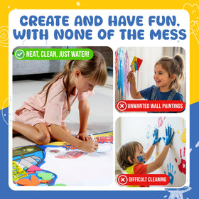 Planet First foam shapes spark imaginative sea life scenes