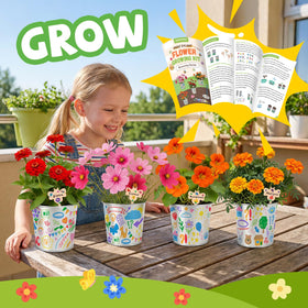 PLANTMEW learning through play connects kids with nature through gardening.