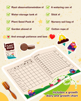 PLANTMEW kit offers edible harvest with radish and chili exploration