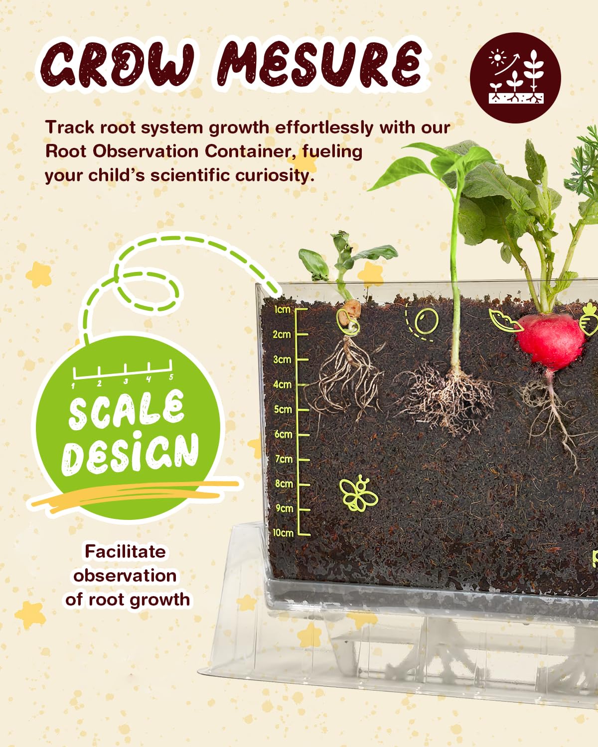 PLANTMEW kit enables growth-speed observations across radish and other varieties