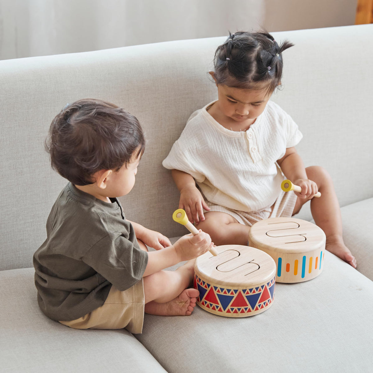 PlanToys Solid Drum arrives with eco conscious packaging and gifting ready appeal