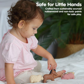 PlanToys toddler-farm-play-scene invites open-ended creative exploration