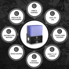 Platinum Protectors display-ready sleeves ideal for trading at shows.