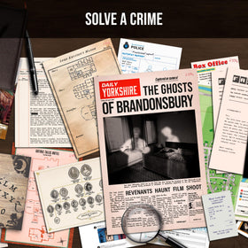 Platonia Games PROFILER investigation scene with suspects encourages cooperative play