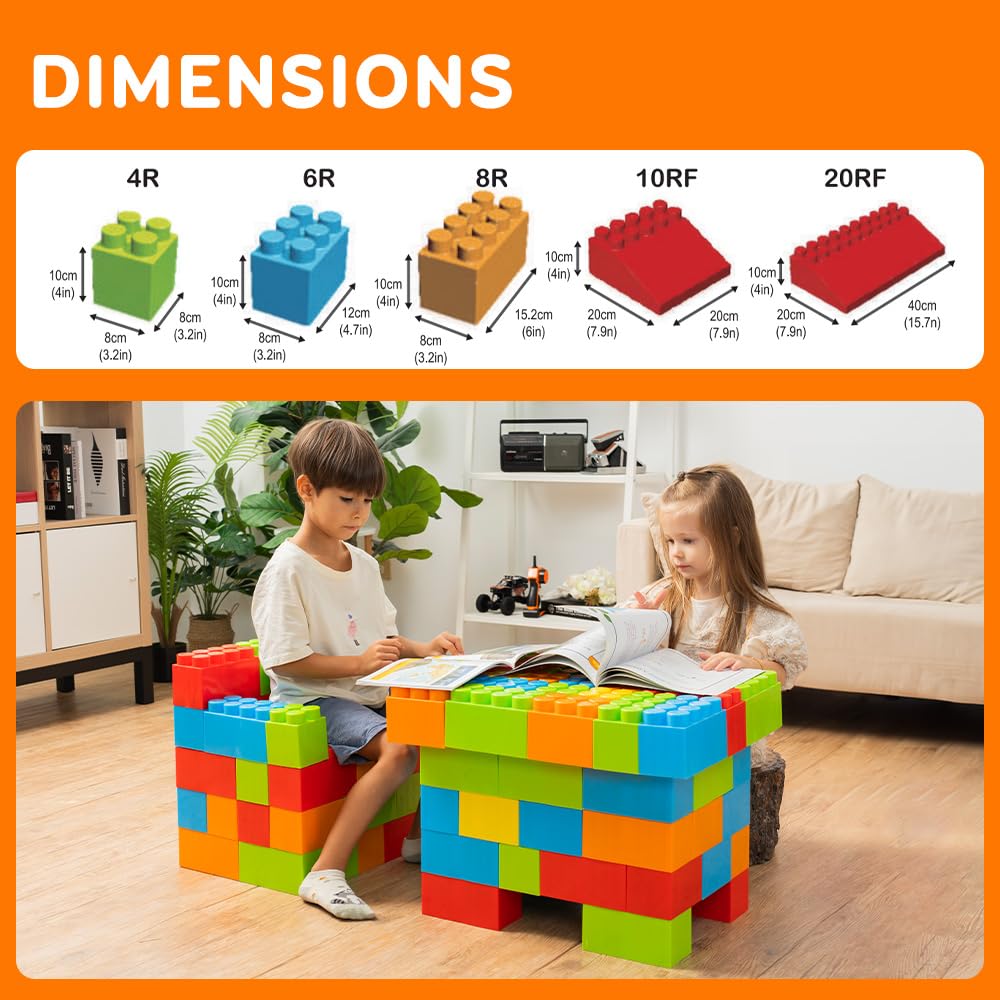 PLATPORTS indoor-outdoor construction play with wipe-clean plastic.