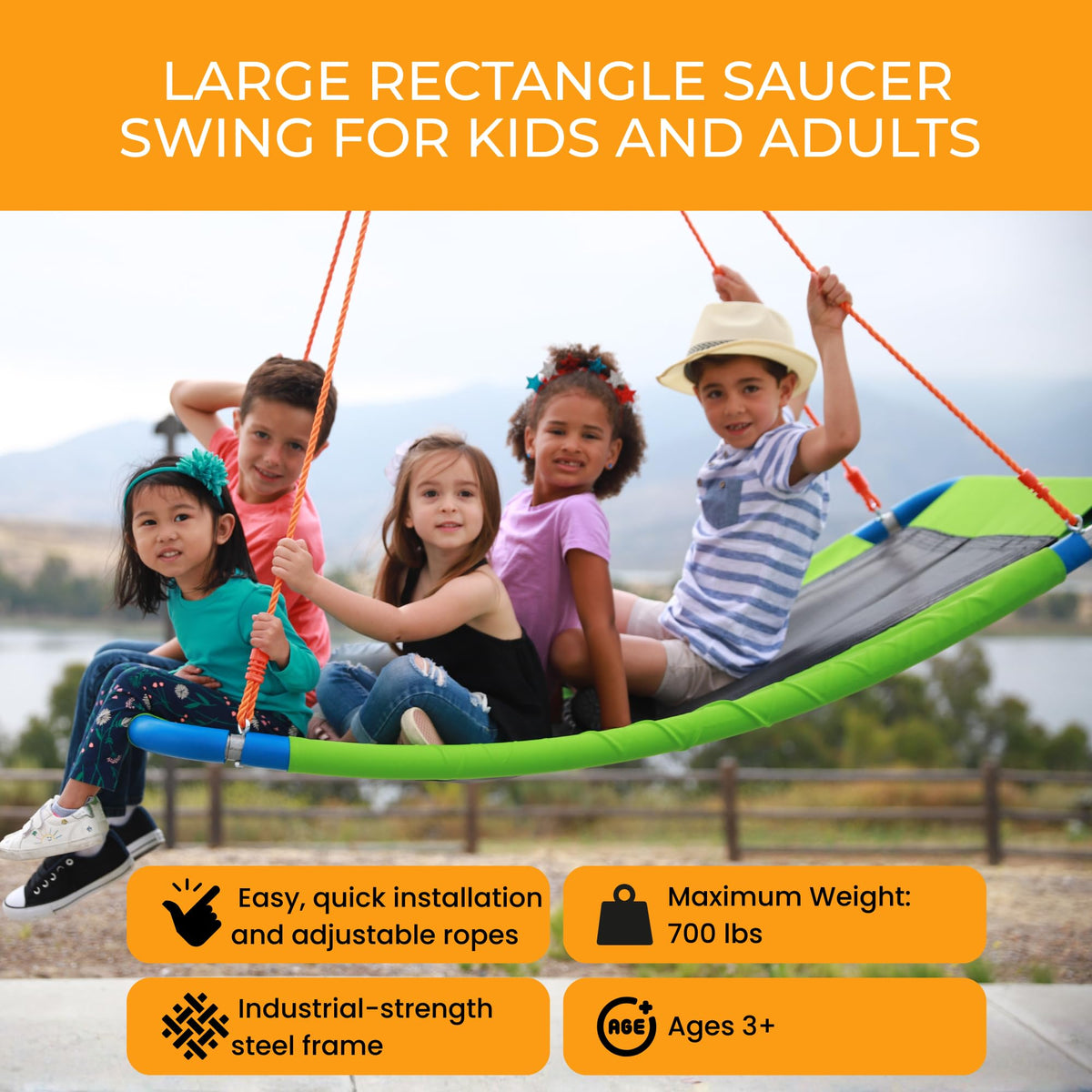 Platports Platform Swing easy to install with clear instructions and setup guidance.
