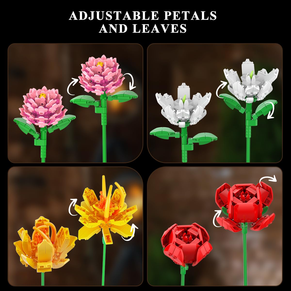 PLAXSOON Customizable bouquet design for unique decorative arrangements.