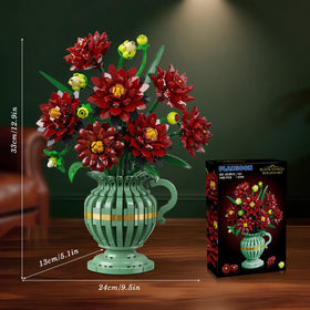 PLAXSOON Dahlia-bloom design elevating living room ambiance.