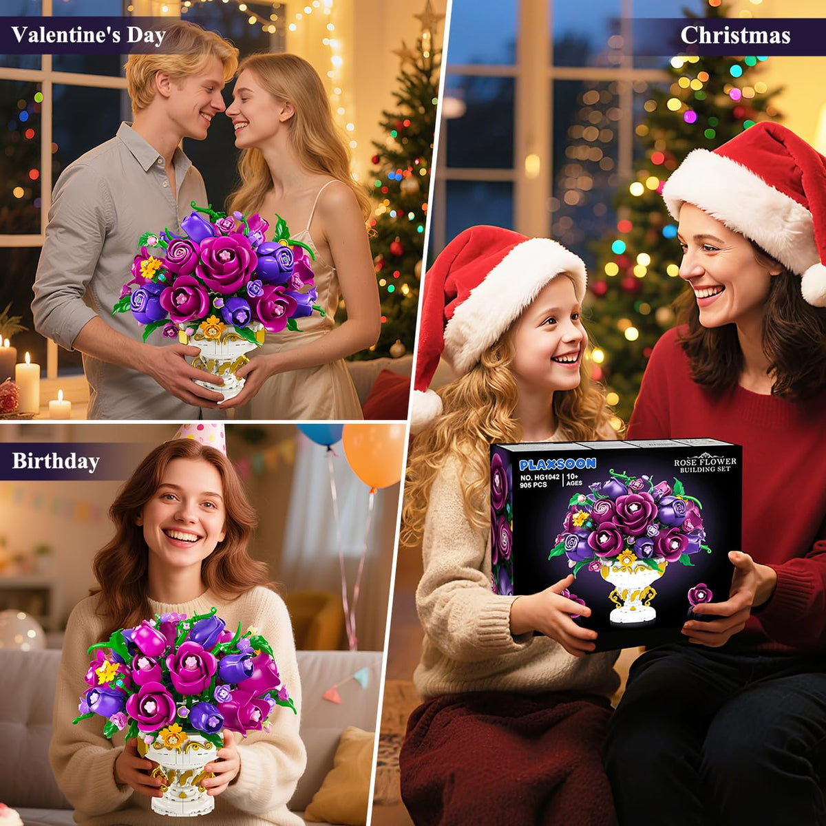 PLAXSOON Decorative Roses Collection adds color and romance to spaces.