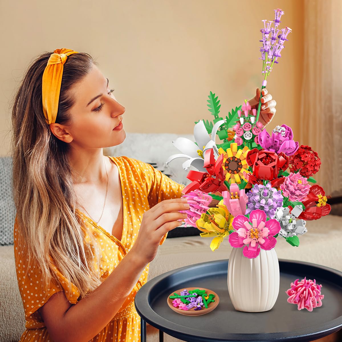 PLAXSOON Diverse blooms collection enabling creative bouquet arrangements.