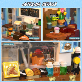 PLAXSOON Flower Café House interior dining nook creates intimate scene