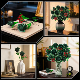 PLAXSOON red gypsophila accents add warmth and contrast to your decor.