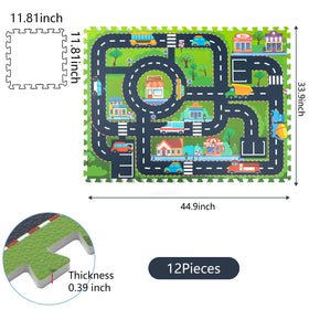 PLAY 10 outdoor-ready mat withstands varied surfaces for year-round use.