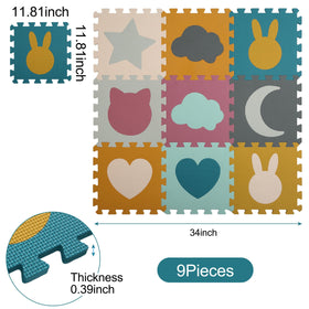 Play 10 non-toxic material protects tiny knees during crawling.