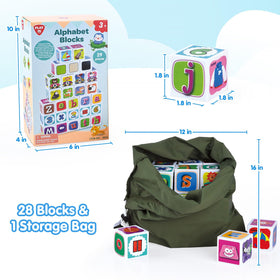 PLAY ABC gift box presents a ready-to-gift learning toy for toddlers.