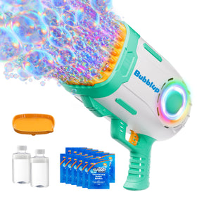 Play-Act 69-holes bubble gun package ready for outdoor fun and play.