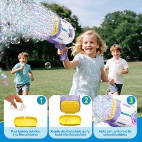 Play-Act 12 refill packs keep the party bubbly without interruption.