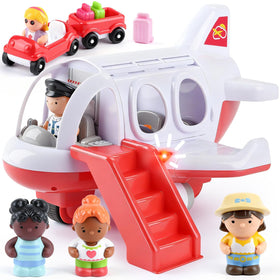PLAY Airplane Toy front view engages imagination with bright colors for kids.