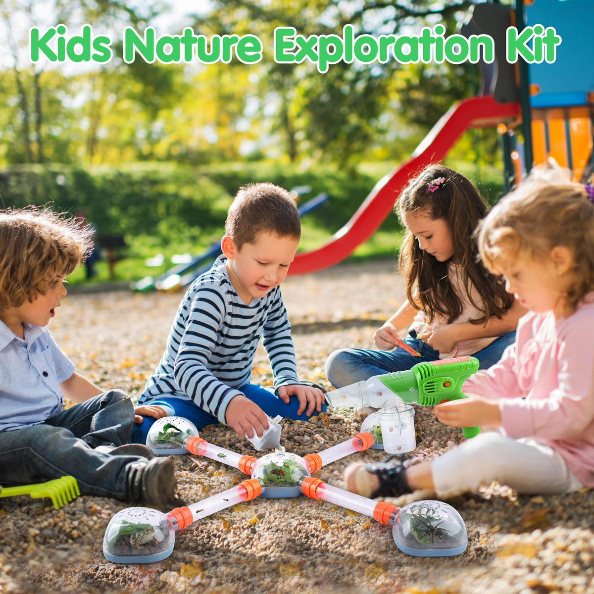 PLAY Bug Catcher Kit enables kids to explore the yard safely