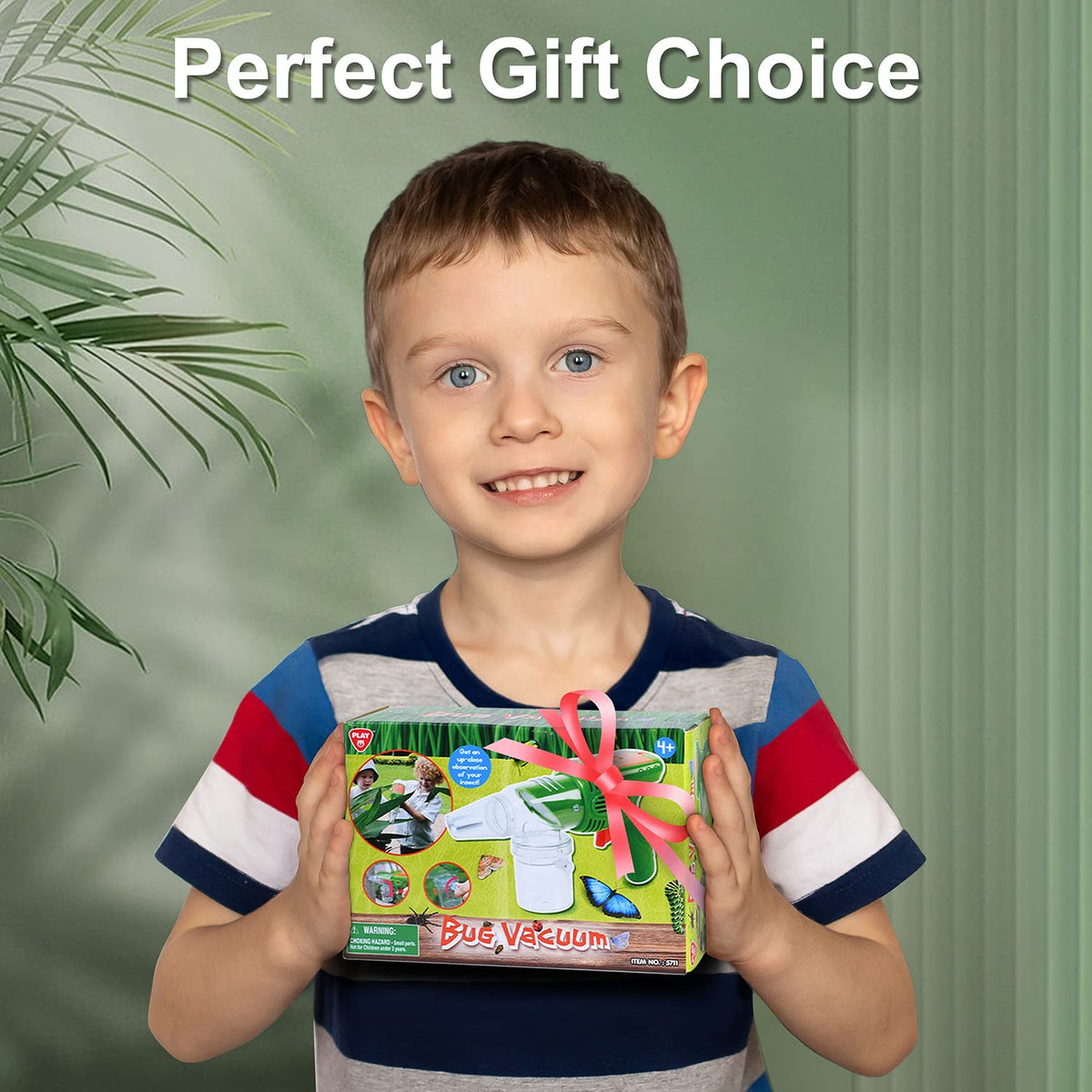 PLAY Bug Vacuum in use by a child outdoors for exploration.