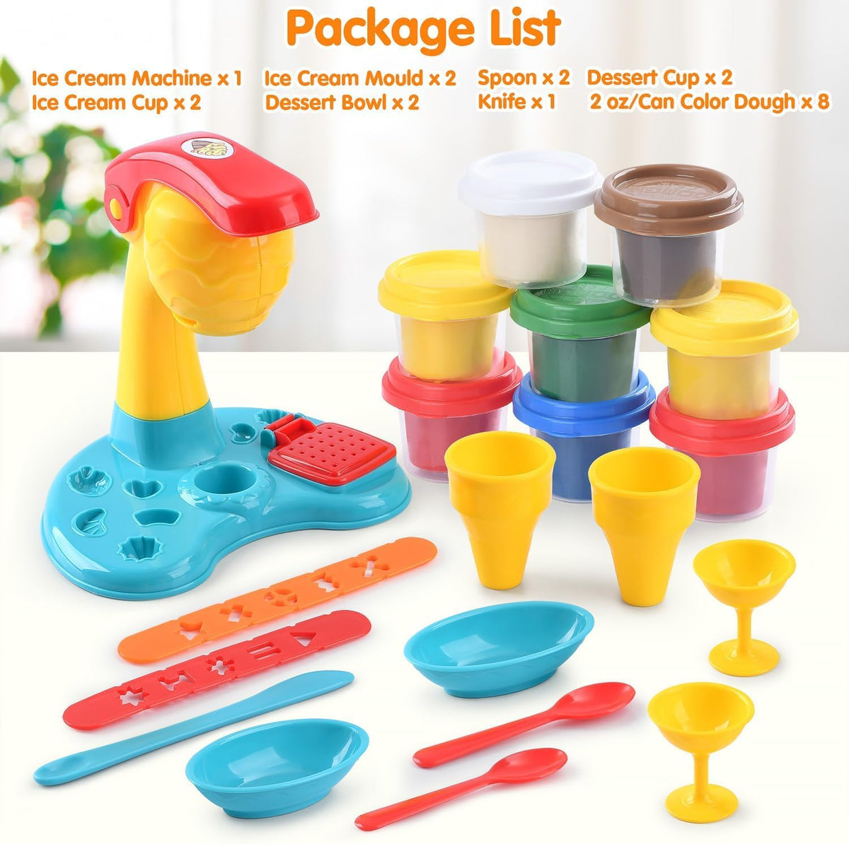 PLAY Color Dough mould rulers to create decorations