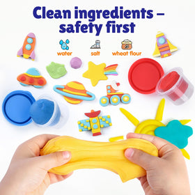 PLAY Color Dough Sets color dough cans keep playtime fresh and reusable