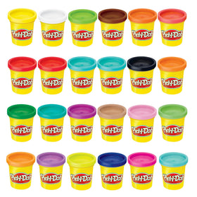 Play-Doh 24-pack colors for classroom creativity and home play.
