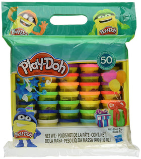 Play-Doh 50-color pack with vibrant hues for imaginative play